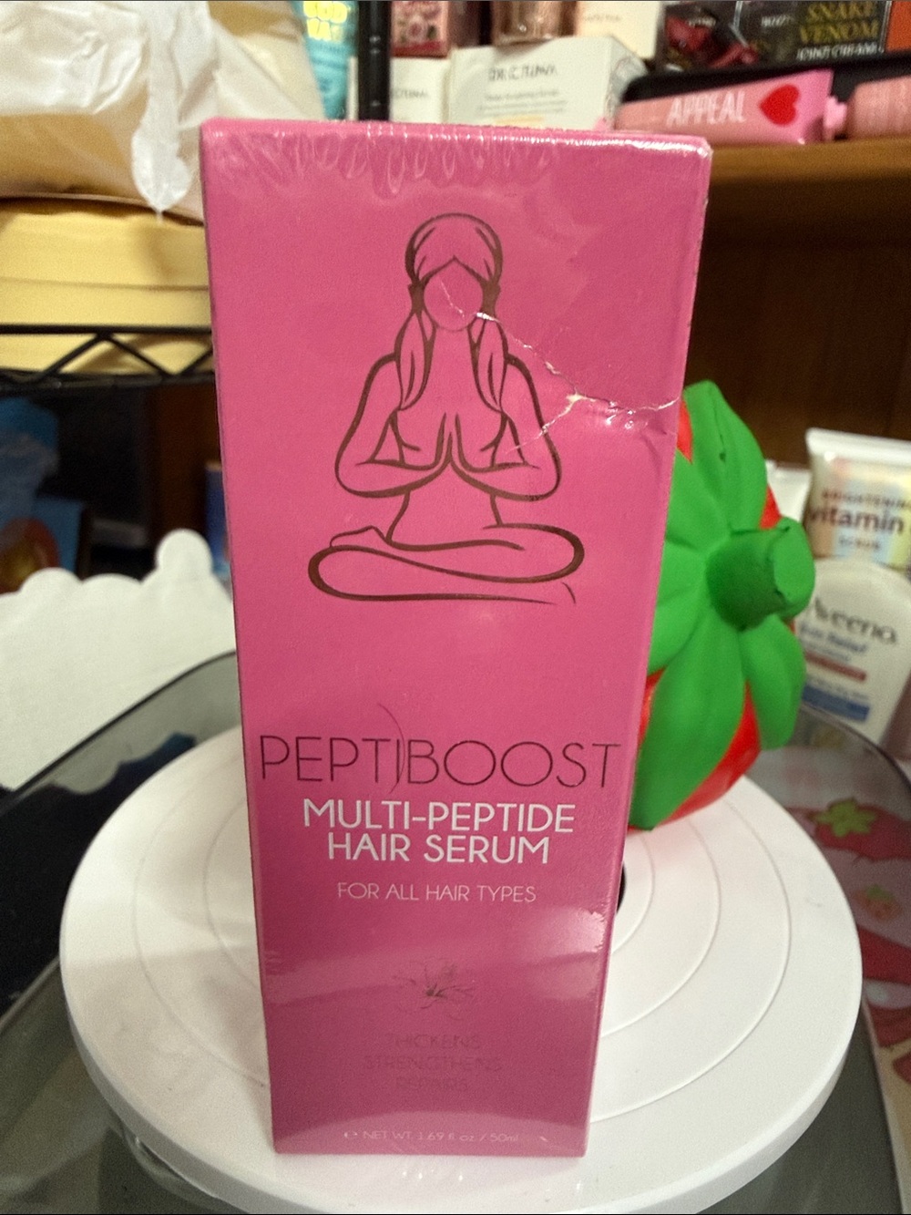 Multi-Peptide Hair Serum - Pink